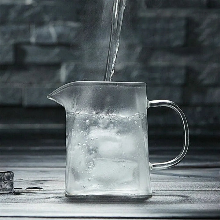 950ml Heat Resistant Clear Glass Teapot Jug With Infuser Coffee Tea Leaf Herbal Pot - OneBag