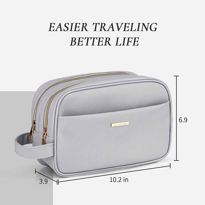 Leather Cosmetic Make-up Bag