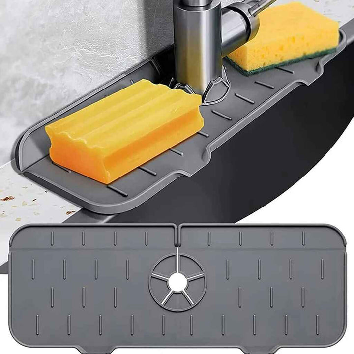 Kitchen Sink Splash Guard Silicone Faucet Mat