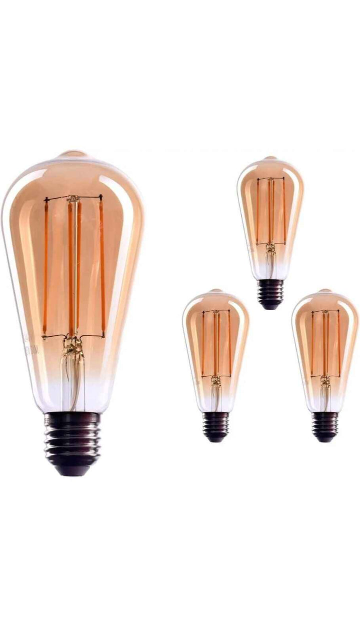 3 Pcs Edison Light Bulb