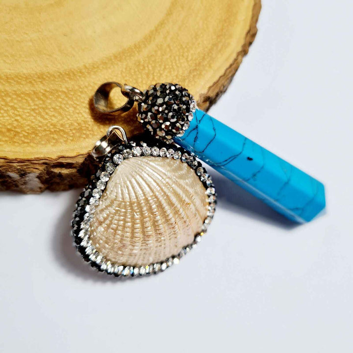 4 Pcs Nutral Stones For Necklace