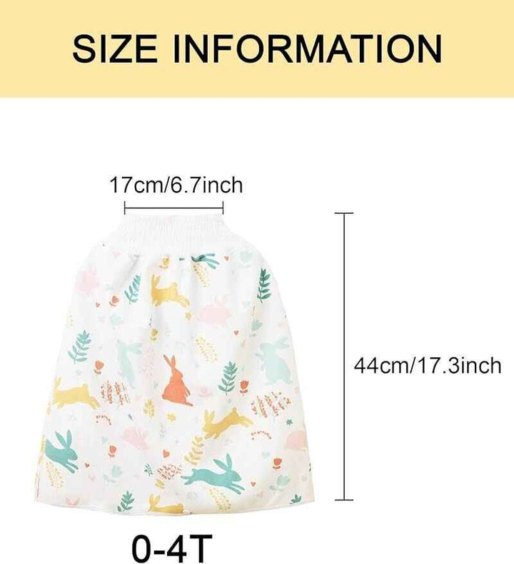 2 Pcs Baby Potty Training Diaper Skirt