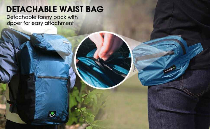 Backpack and Waist Pack