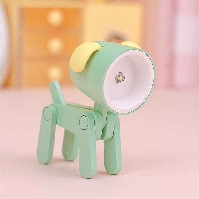 3 Pcs Mini Puppy Dog Night Lamp
