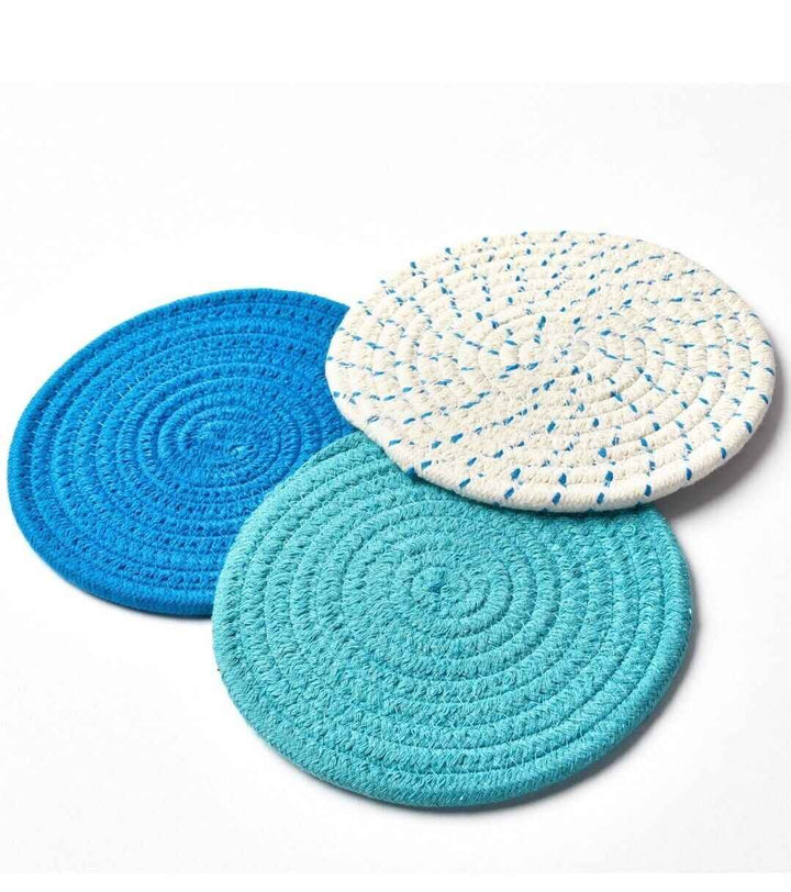4 Pcs Heat Resistant Trivet Mat