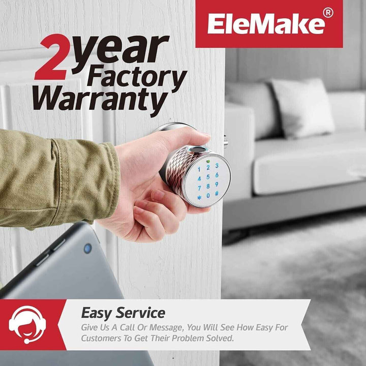 Smart Door Lock, Fingerprint Door Lock, Smart Lever Door Lock with Bluetooth APP Control