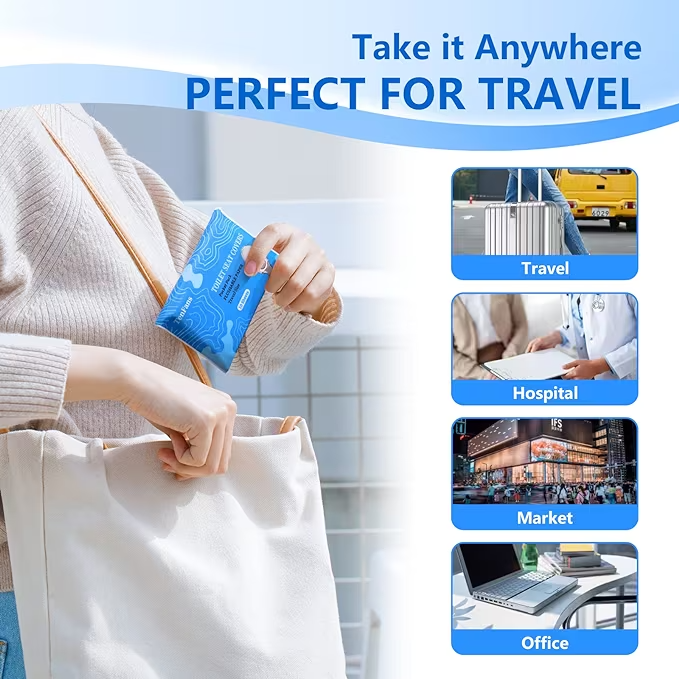 60 Pcs Toilet Seat Covers