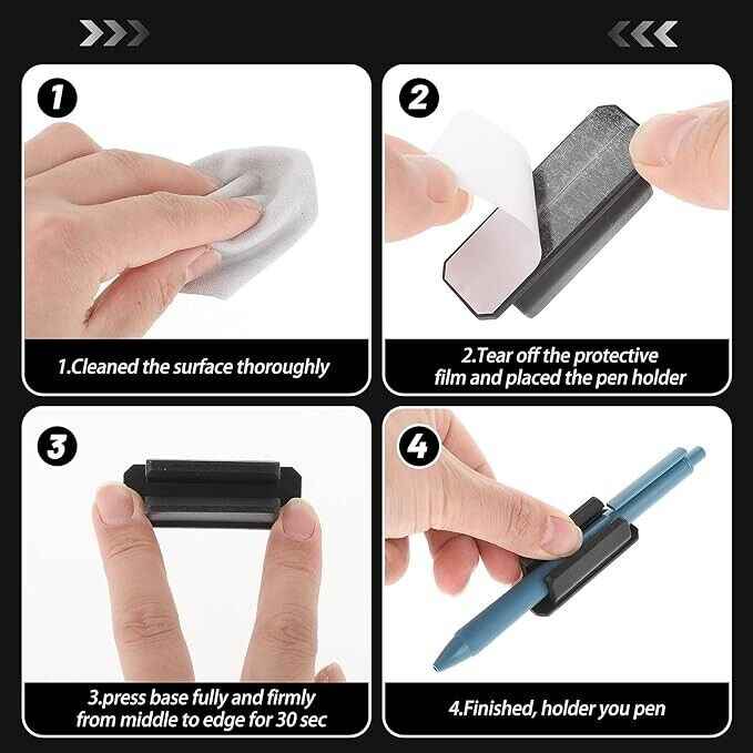 10 Pcs Silicone Pencil Holder