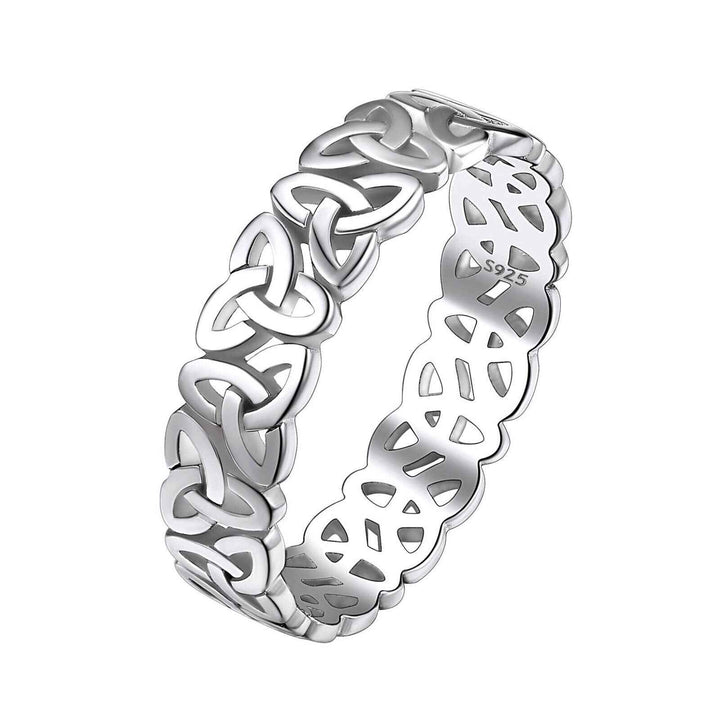 925 Sterling Silver Trinity Rings