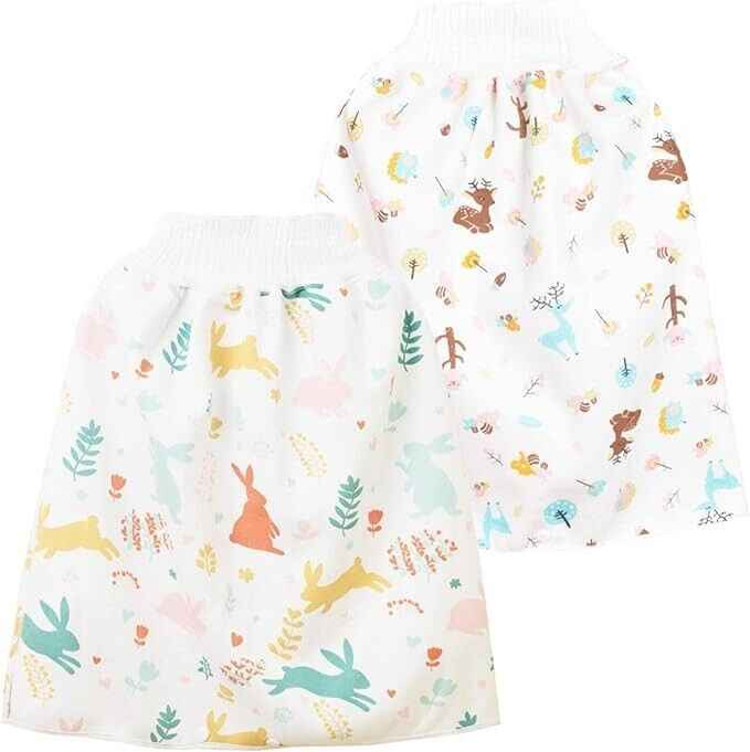 2 Pcs Baby Potty Training Diaper Skirt