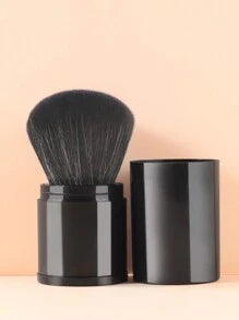 1 Pcs Retractable Kabuki Brush, Foundation Brush for Liquid Makeup, Bronzer, Cream or Flawless Powder Makeup