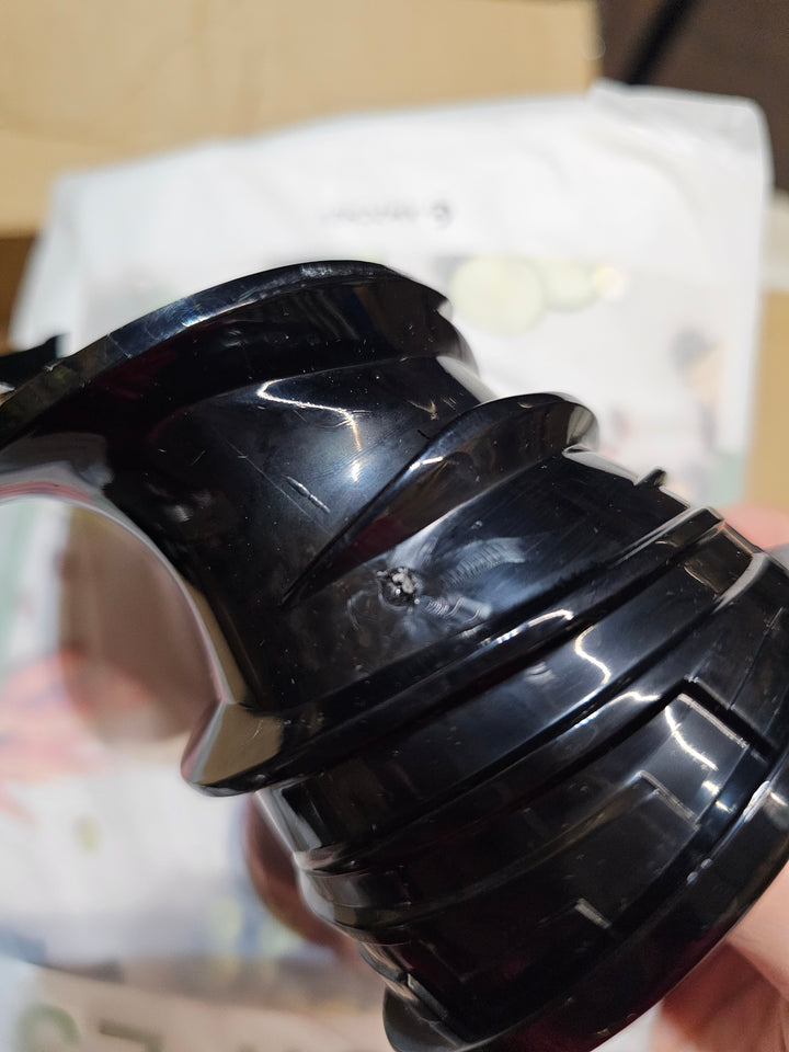 AMZCHEF Silver Whole Fruit Juicer Machines, 80MM Diameter Slow Masticating Juicer, Powerful Cold Press Juicers with Upgrade Auger- 312 - OneBag