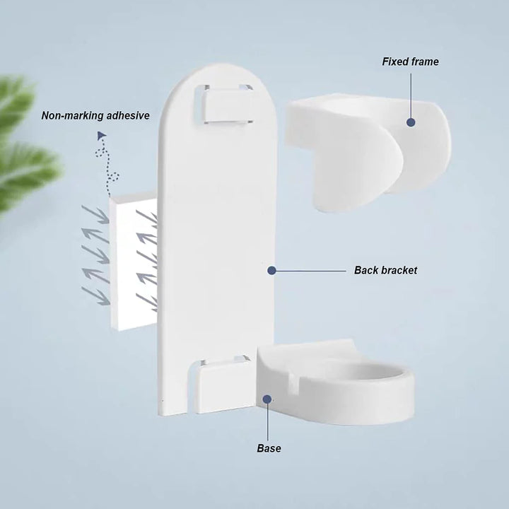 Electric Toothbrush Holder Self-Adhesive Wall Mounted, Universal Toothbrush Stand - OneBag