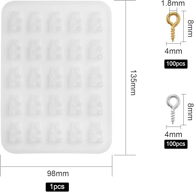 Bear Silicone Mold - OneBag