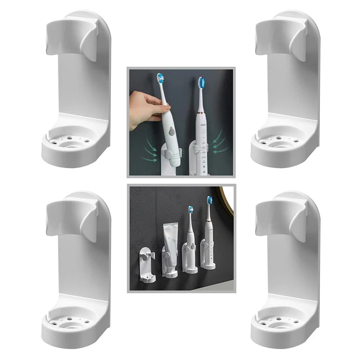 Electric Toothbrush Holder Self-Adhesive Wall Mounted, Universal Toothbrush Stand - OneBag