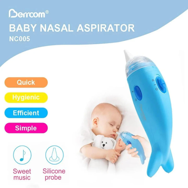 Baby Nasal Aspirator, Electric Nose Sucker Electric, Nose Cleaner for Newborn Toddlers - OneBag
