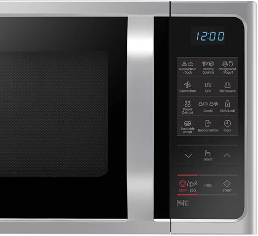 Samsung 28 Litre 900W Silver MC28H5013AS Combination Microwave - OneBag