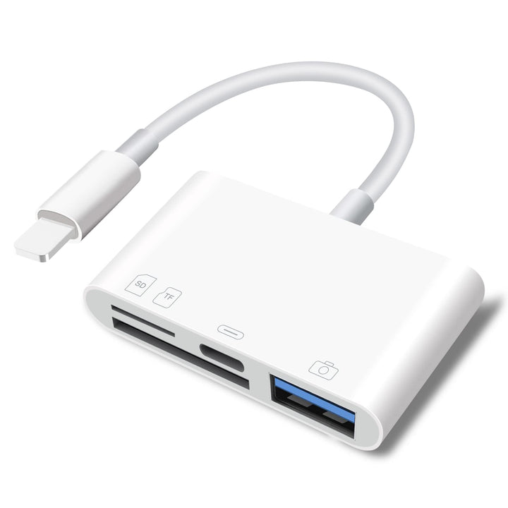 Card Reader Adapter, USB OTG Adapter for i-Phone i-Pad, USB To USBC-C Adapter - OneBag