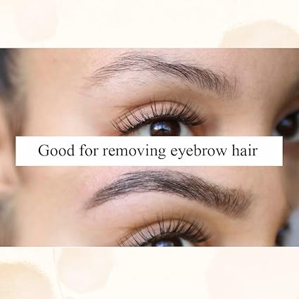 Electric Eyebrow Trimmer, Eyebrow Hair Remover, Painless Facial Hair Trimmer for Women - OneBag