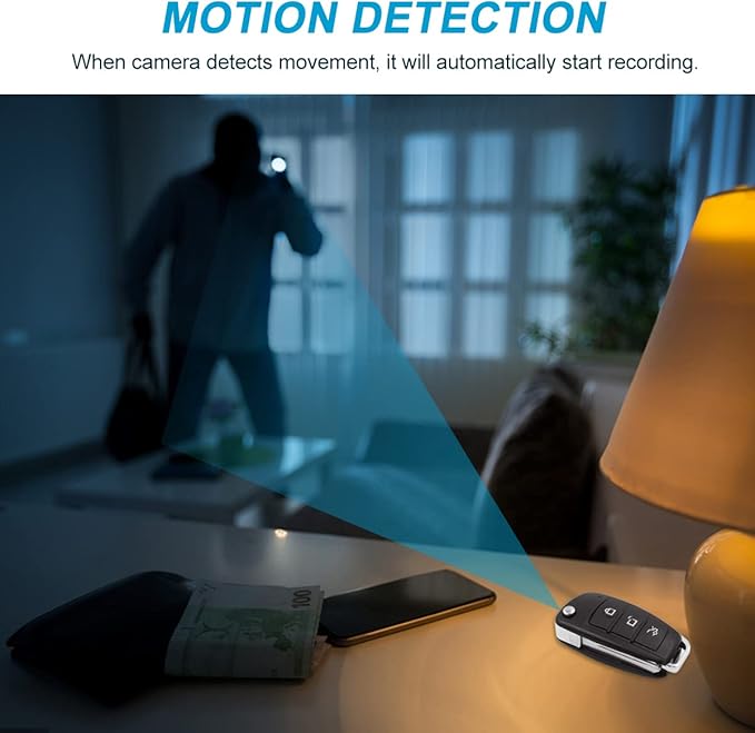 Mini Spy Hidden Camera Clothes Hook, Car Key, Smoke Detector, Power Bank, USB Charger Wireless Surveillance Camera - OneBag