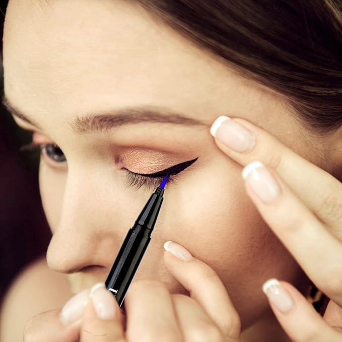 Blue Eyeliner, Liquid Liner, Waterproof Eye Liner, Makeup Eyeliner Pen Precise All Day Eyeliner - OneBag