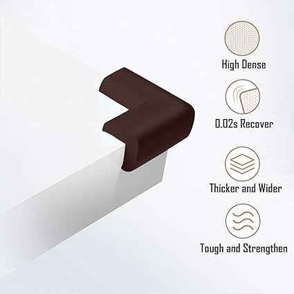 12 Pcs Baby Proof Table Corner Guard Protector, Furniture, Desk, Corner Protector