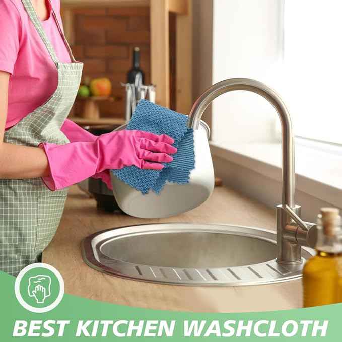 Kitchen Cleaning Cloth Household Towel Super Absorbent Quick-Drying Cloth