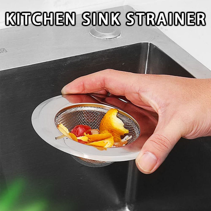 2 Pcs Sink Strainer Stainless Steel, Mesh Hair Filter - OneBag
