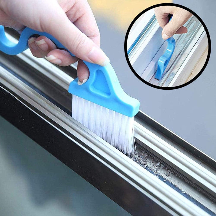 4 Pcs Kitchen Brush Cleaning Tools Window Groove Gap Track Cleaning Brushes Kitchen - OneBag