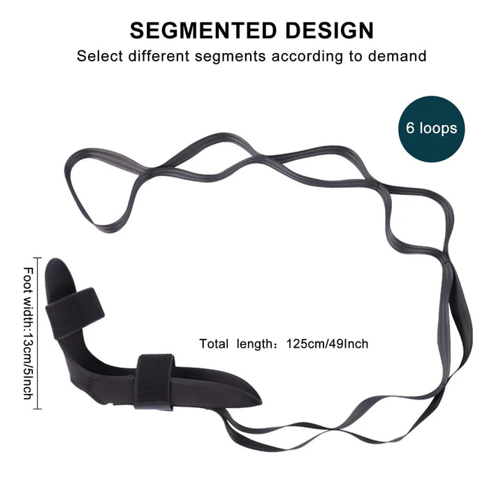 Stretching Strap, Ankle Ligament Stretcher Belt with Loops - OneBag