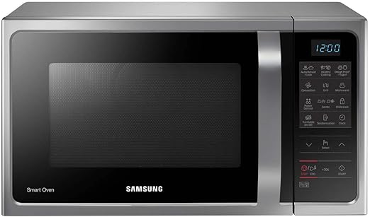 Samsung 28 Litre 900W Silver MC28H5013AS Combination Microwave - OneBag