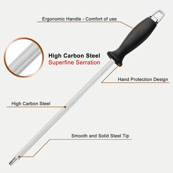 Honing Knife Sharpening Steel - OneBag