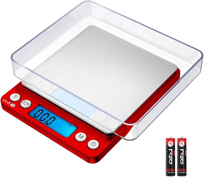 Digital Pocket Scales, (500g/ 0.01g) High-precision Kitchen Food Scales, Mini Kitchen Scale with Backlit - OneBag