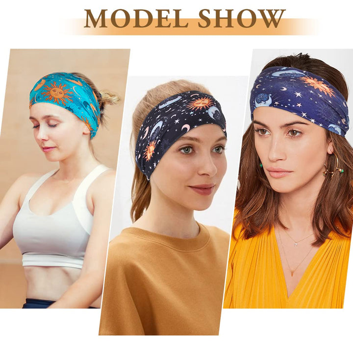 3 Pcs Wide Knotted Headbands - OneBag