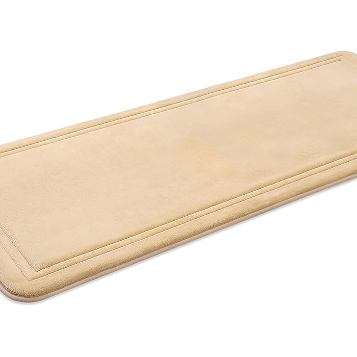 Absorbent and Machine Washable bathroom Mat, Soft Plush Bath Rug, Bathroom Accessory - OneBag