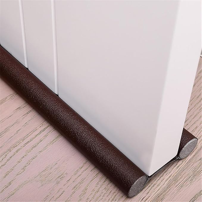 Under Door Draft Stopper 37 inches Adjustable Insulation Double-Sided Sound Proof Door Air Draft Blocker for Noise Light Smell - OneBag