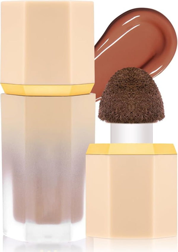 Bronzer Contour Stick, Matte Lightweight Liquid Bronzer for Face,Waterproof Long Lasting