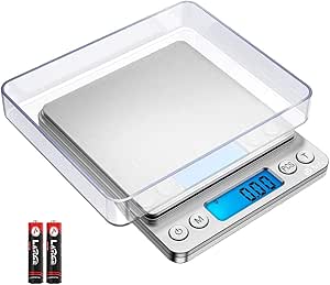 Digital Pocket Scales, (500g/ 0.01g) High-precision Kitchen Food Scales, Mini Kitchen Scale with Backlit - OneBag