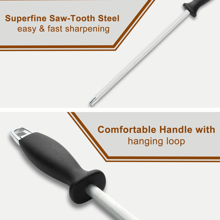 Honing Knife Sharpening Steel - OneBag