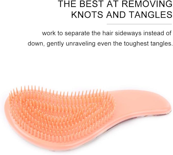 Detangling Hair Brush - Soft and Dense Non Tangle Brush Suitable for All Hair Types - OneBag