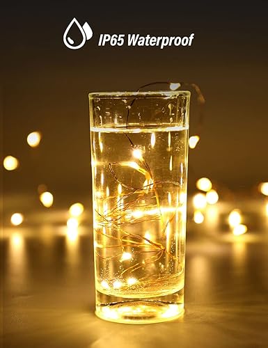 50 Mini Led String Lights, Fairy Lights 5M, 8 Mode Remote Control with Timer - OneBag