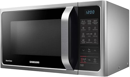 Samsung 28 Litre 900W Silver MC28H5013AS Combination Microwave - OneBag