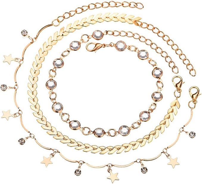 Gold Anklet Bracelet - OneBag