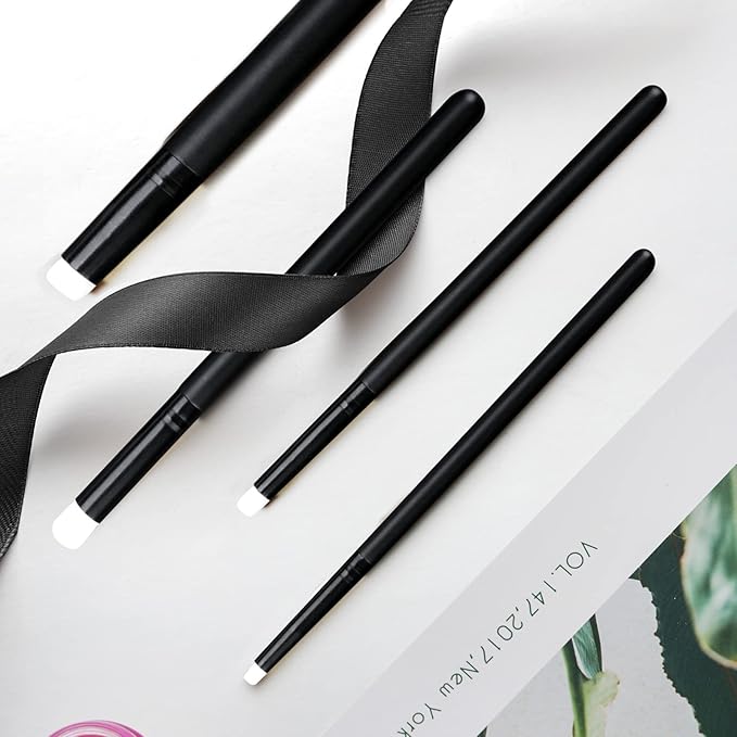 4 Pcs UNIMEIX Mini Blending Brushes for Card Making, Ink Blending Brushes - OneBag