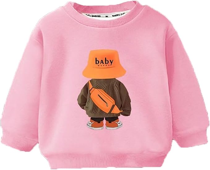 11-12 Years Pink Gavena Kids Tracksuit, Boys Girls Fleece Top and Joggers Set, Casual Outdoor Sportwear - OneBag