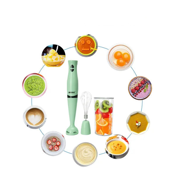 Lorente Travel Blender Electric mixer, stainless steel stick hand mixer, mixer food processor, egg beater smoothie cup juicer meat grinder - OneBag