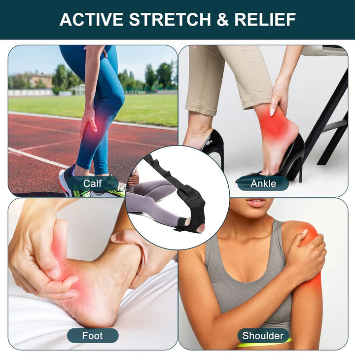 Stretching Strap, Ankle Ligament Stretcher Belt with Loops - OneBag