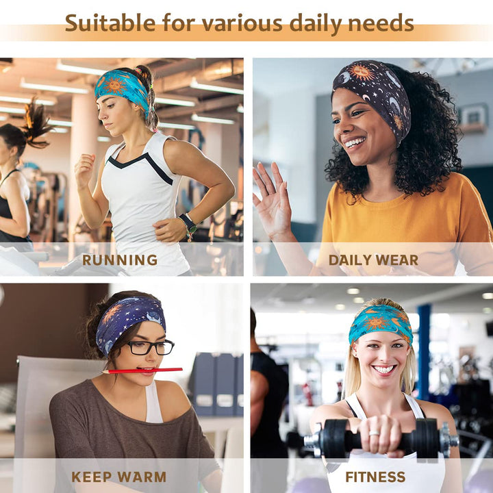 3 Pcs Wide Knotted Headbands - OneBag