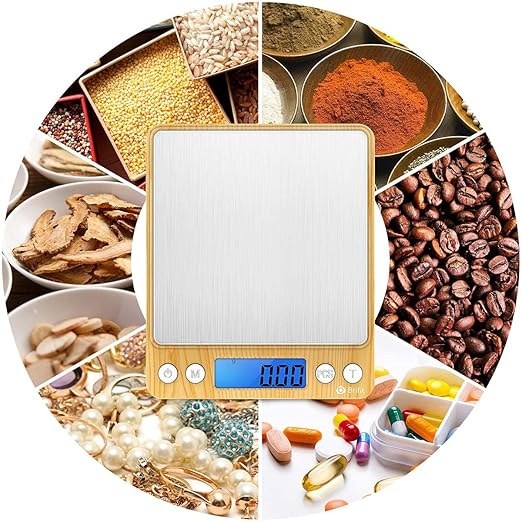 Digital Pocket Scales, (500g/ 0.01g) High-precision Kitchen Food Scales, Mini Kitchen Scale with Backlit - OneBag