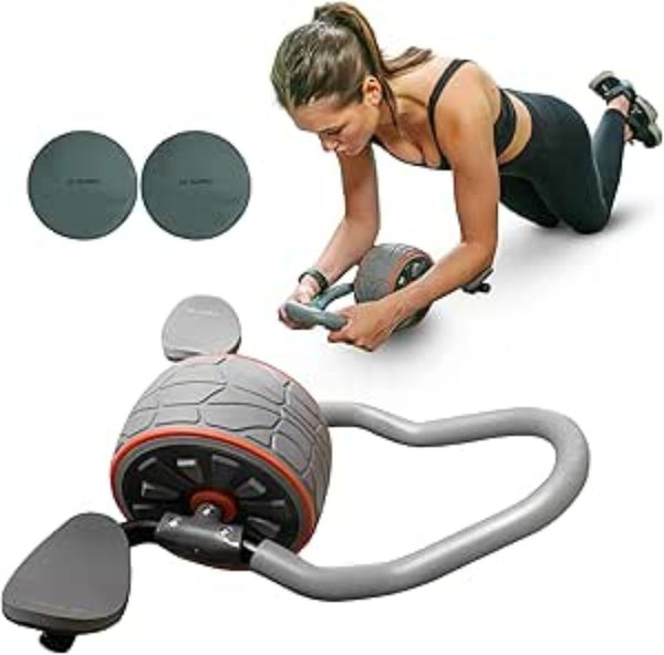 Ab Buddy Ab Roller Exercise Wheel for Home Gym, Ab Workout Equipment for Core and Abdominal Strength Training